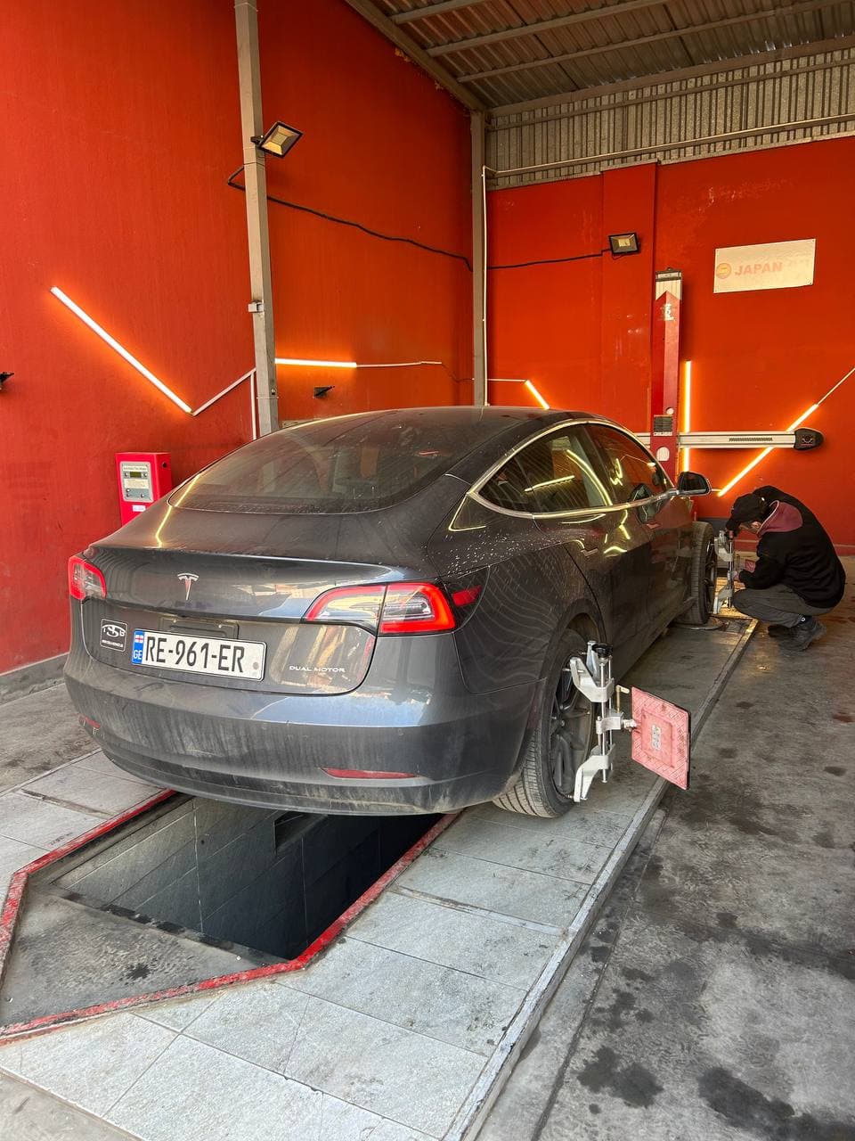 სავალი ნაწილის გეომეტრია, Model 3