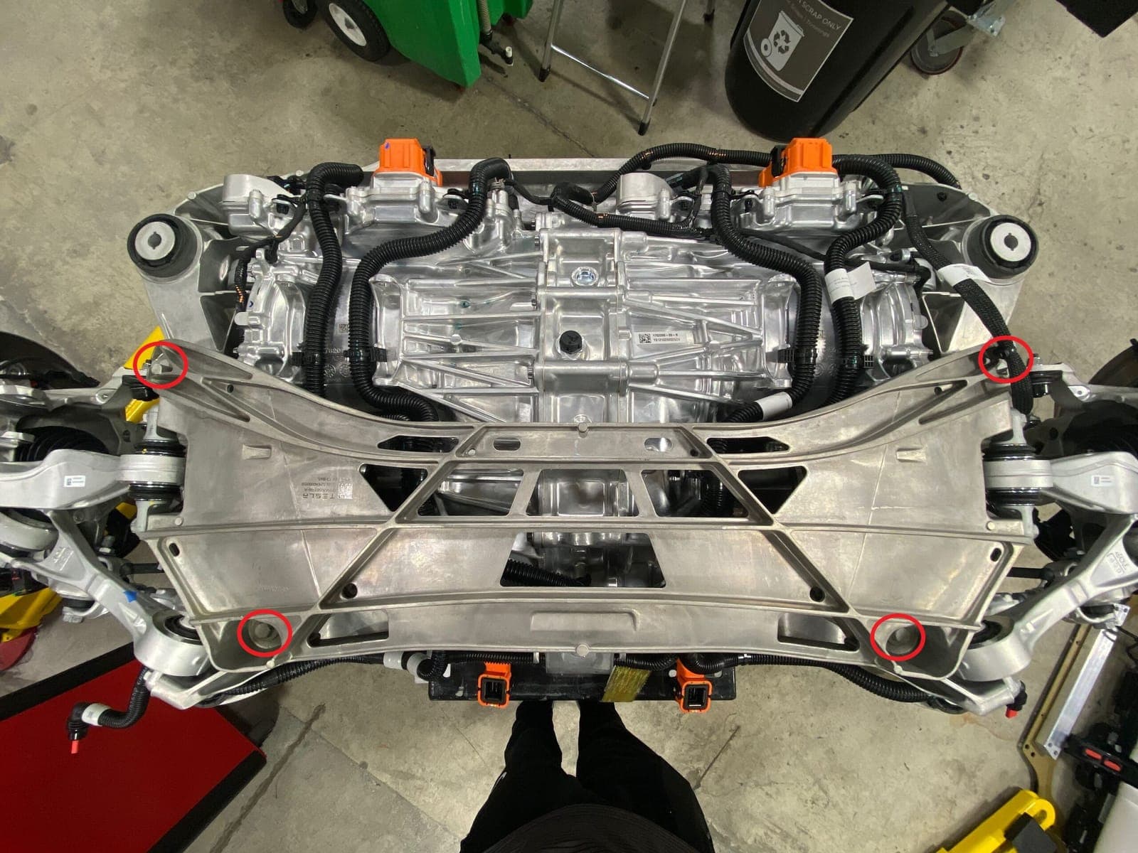 ძრავი და ინვერტორი, Model 3